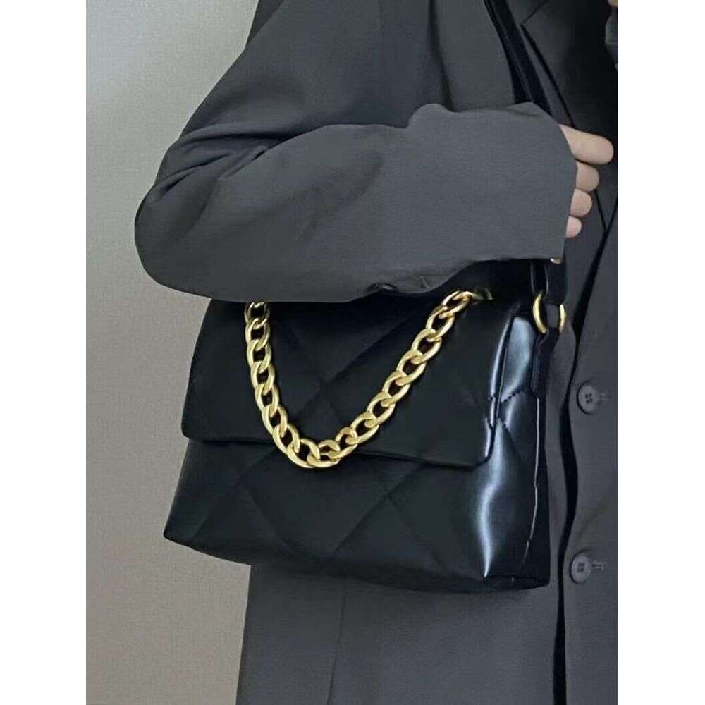 Evening Bags Cross Body 22Ss ladies Double purse Classic Medium Flap Quilted Bag Gold sliver Hardware Turn Lock Crossbody Women Shoulder Handbag 25cm 