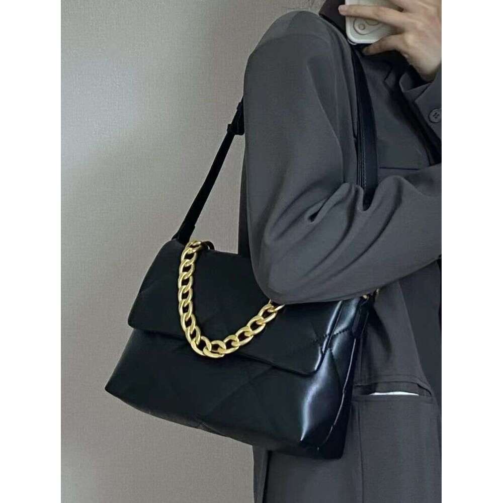 Evening Bags Cross Body 22Ss ladies Double purse Classic Medium Flap Quilted Bag Gold sliver Hardware Turn Lock Crossbody Women Shoulder Handbag 25cm 