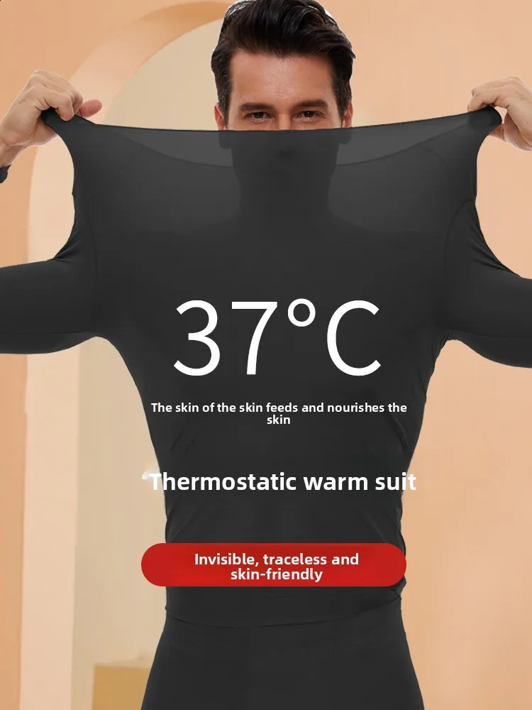 UltraThin Heattech Intimates Men 37 Degrees Constant Temperature Heating Underwear Long Johns 251023