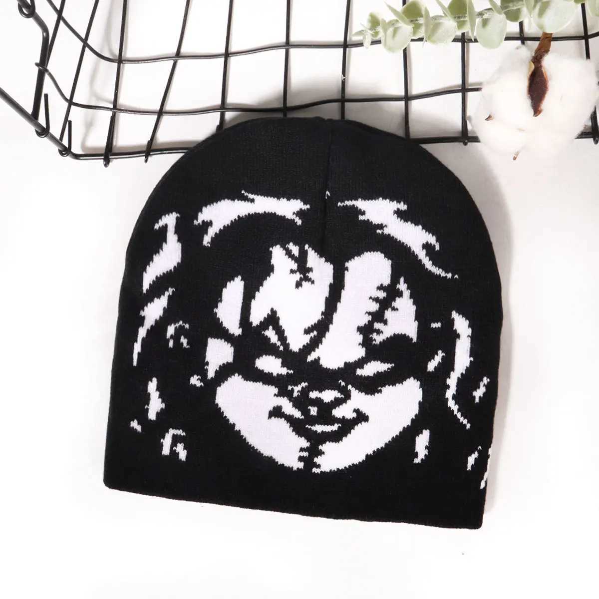 2025 Fashion Hat Knitting Beanies Goth Caps Men Women Y2k Winter Pop Harajuku Vintage Warm Hip Hop UnisexXJ251023