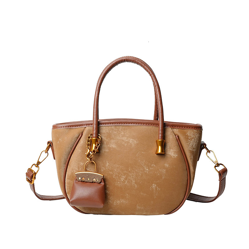 Luxury Brand Designer Bag High-End Large Capacity Bag For Women 2025 New Fashion Versatile Commuter Handbag Shoulder Bucket Bag