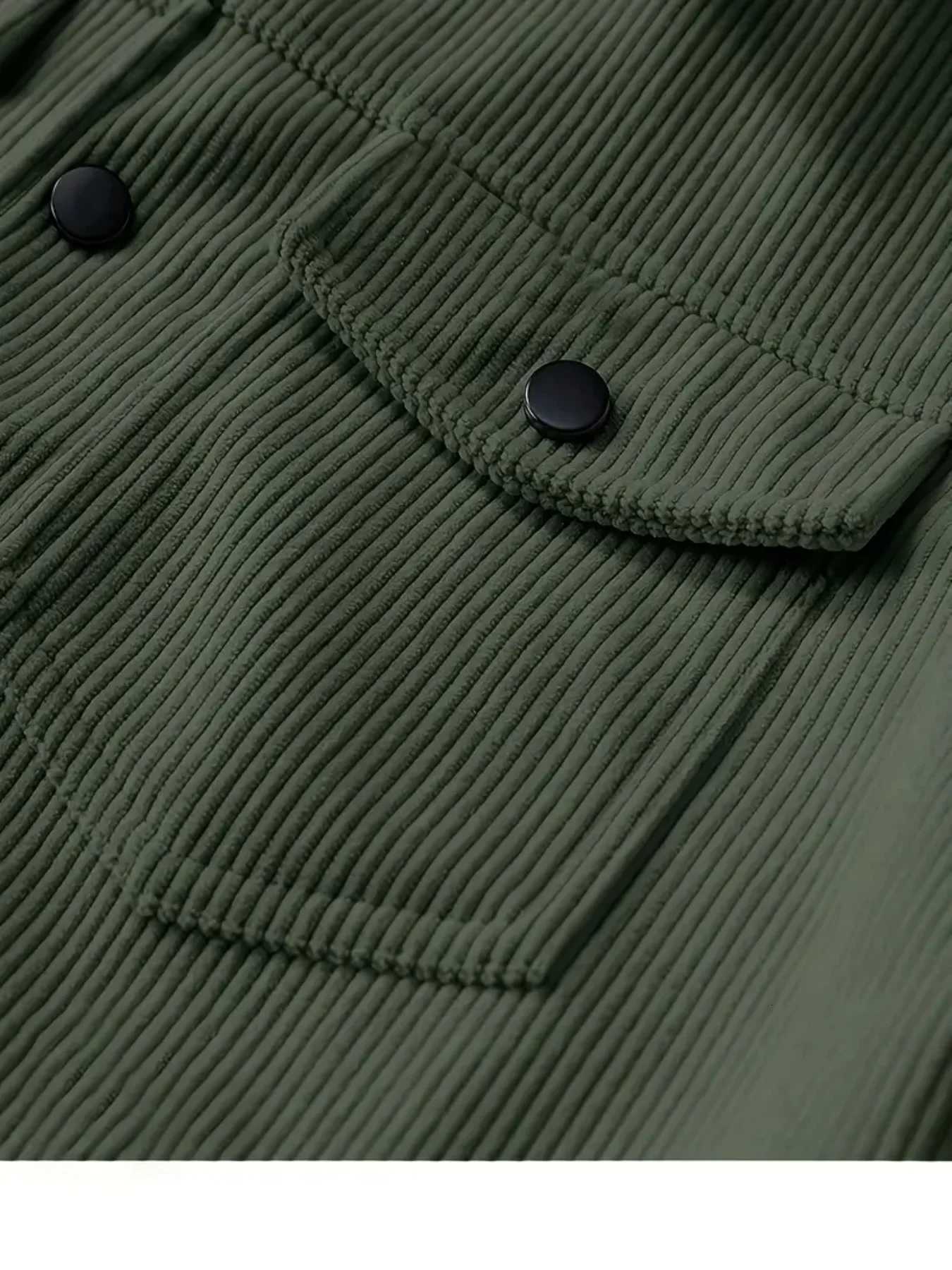 Mens Corduroy Jacket with Multiple Pockets Trendy And Stylish Fashionable Mens Corduroy Coat with Several Pockets W251023