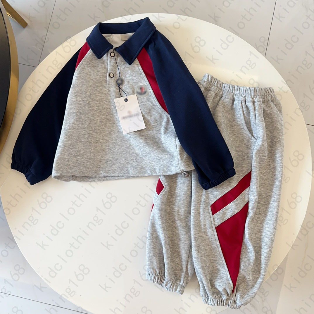 Children Tracksuit Kids Clothing Sets Baby Boys Girls Fashion Sports Suits Hoodies Sweatshirts pants Brand Boy Clothes AA 123