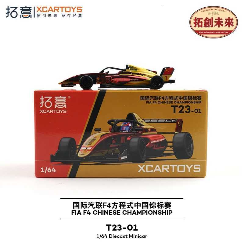 Xcartoys 164 FIA F4 CHINESE CHAMPIONSHIP Diecast Car Model Vehicle Collection Gifts For AdultsT251023