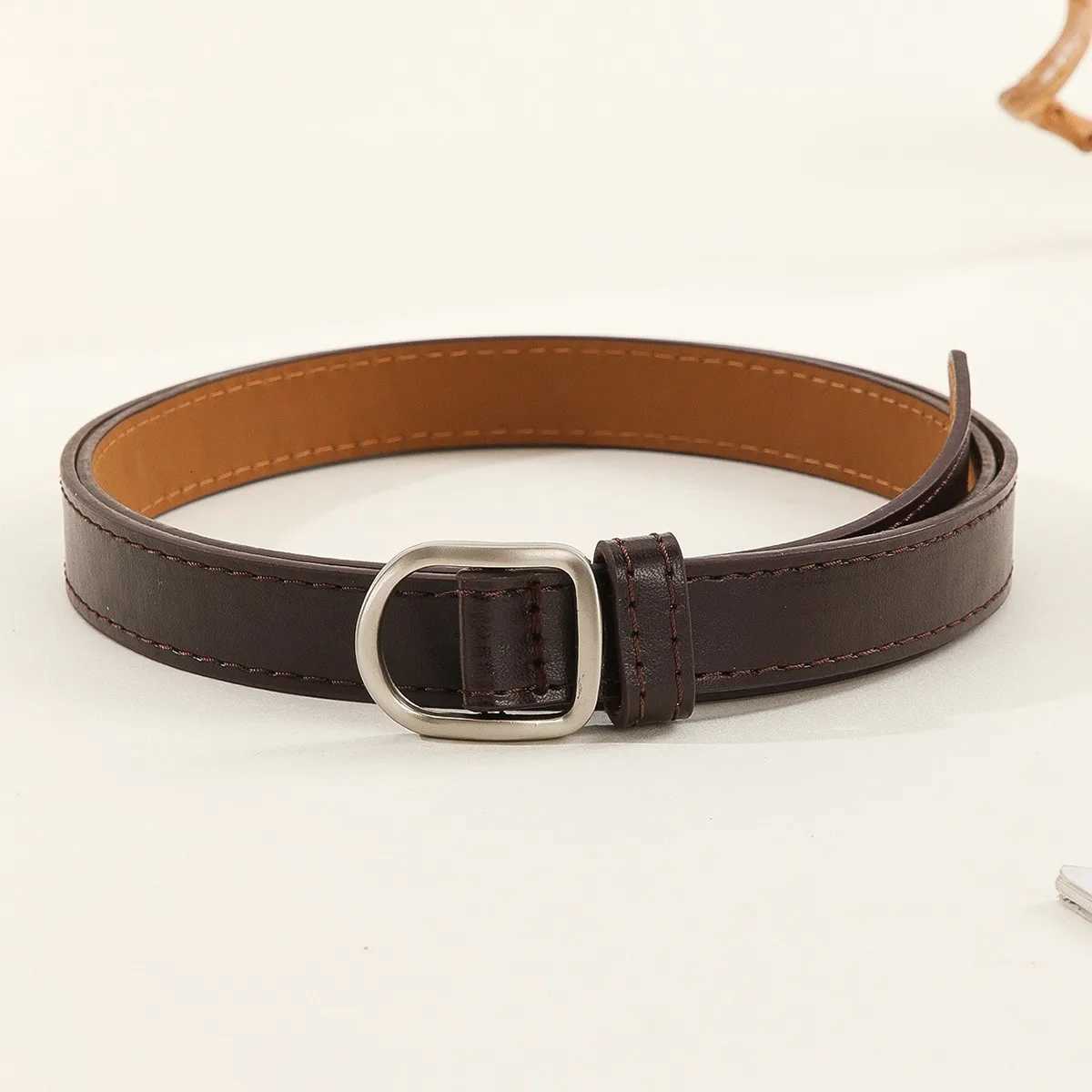 Lazy Belt Casual Simple Perforated WomenS Belt Paired With Jeans MenS Belt Pu Leather BeltXJ251023