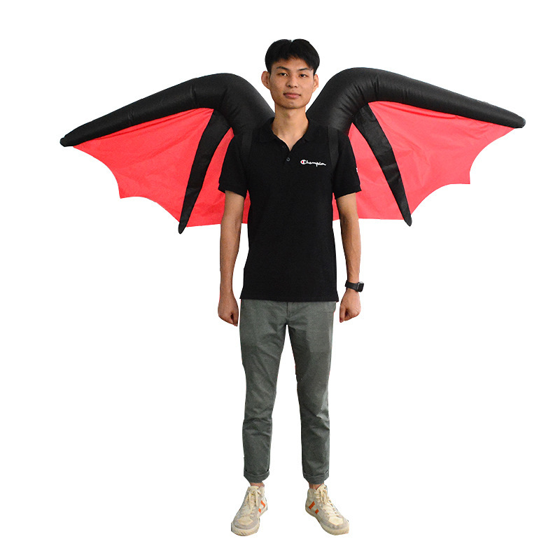 Role playing costume Halloween Devil Wings inflatable set Christmas Rainbow Angel Wings inflatable set