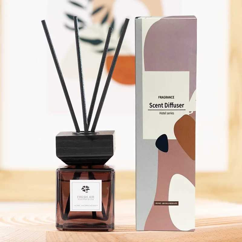 Y 100ml Indoor Household Reed Diffuser Bottle Aratherapy Essential Oil Set Dried Rattan Stick He Fragrance Party Decoration Y251023