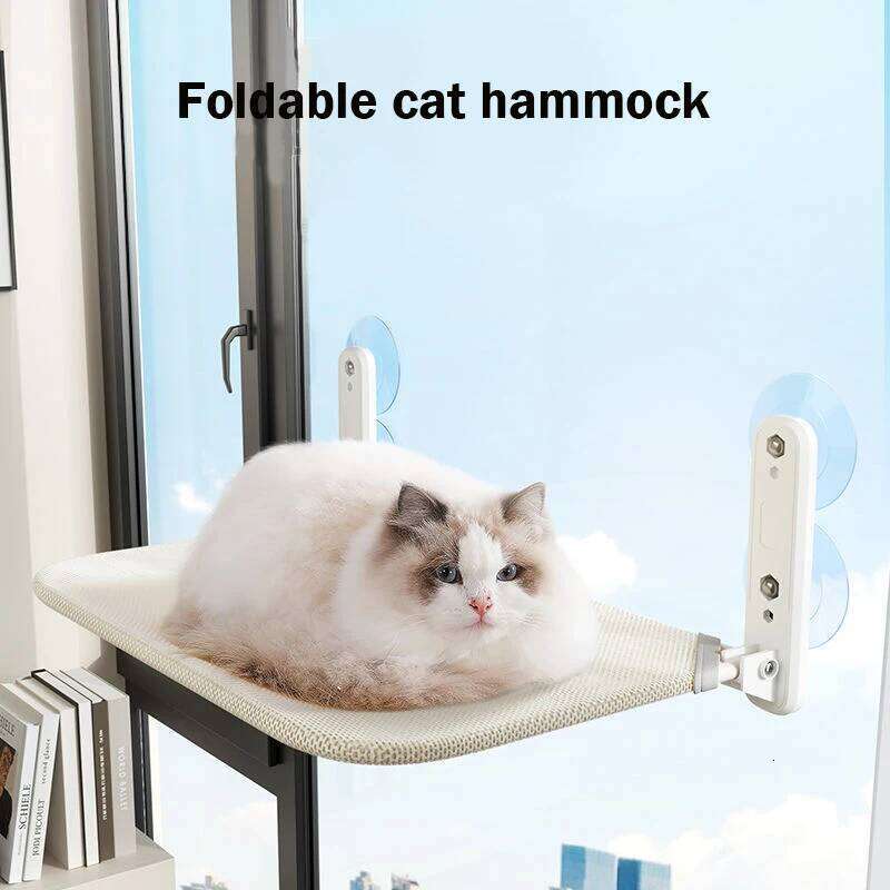designer brand Cat hammock super suction cup swing sun can be removed and washed mattress windowsill glass hanging bed pet supplies