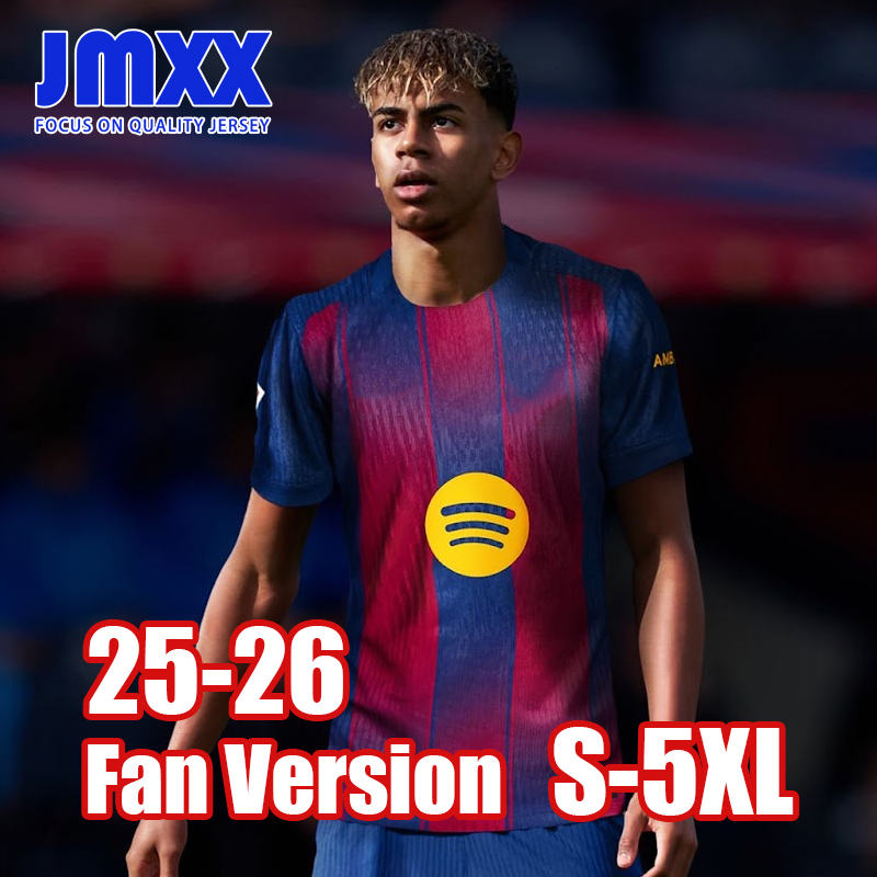 5XL 4XL XXXL JMXX 25 26 Barcalonaes Soccer Jerseys Home Away Third Fourth Special Mens Uniforms Jersey Man Football Man Shirt 2025 2026 Fan Version