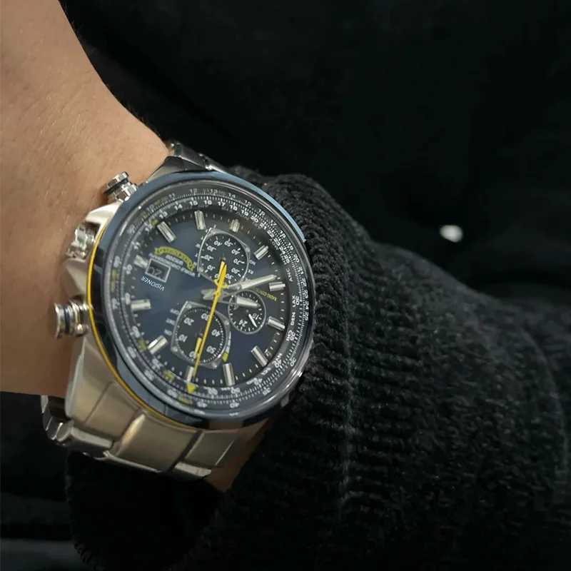 Hight Quality Mens Quartz Watch Luxury Trend Luminous Calendar Multi Function Chrono Stainless Automatic Watch Chrisment GiftL251023