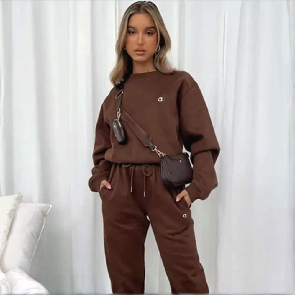 Designer Womens Yoga Outfit Suit Tracksuits Letter Print Hoodie Set Autumn Set Winter Fashion Sports Sweatshirt Sweatpants Two Piece Set Women DHL