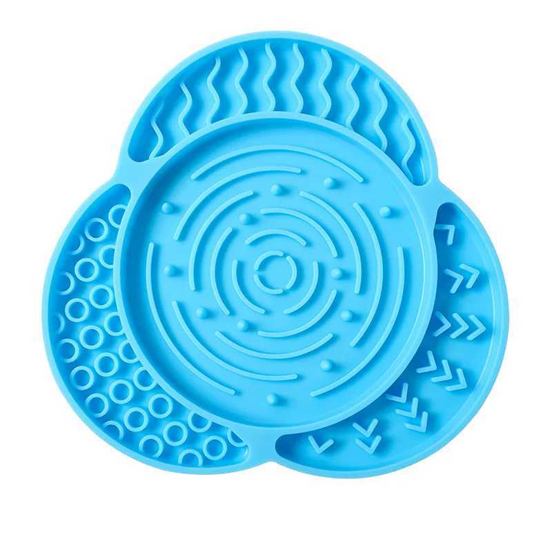 Silicone Slow Feeder Mat for Dogs Cats Dog Feeding Dishes with Suction Cups Antichoking Slow Feeding Pad Pet Supplies Y251023