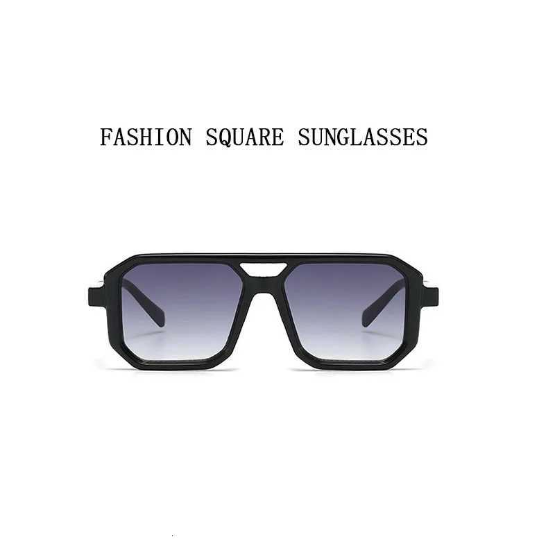 2024 Square Sunglasses For Men Vintage Fashion Glasses Sunglasses Women Trendy Dropshipping Shades Gafas De Sol Hombre LunetteW251023