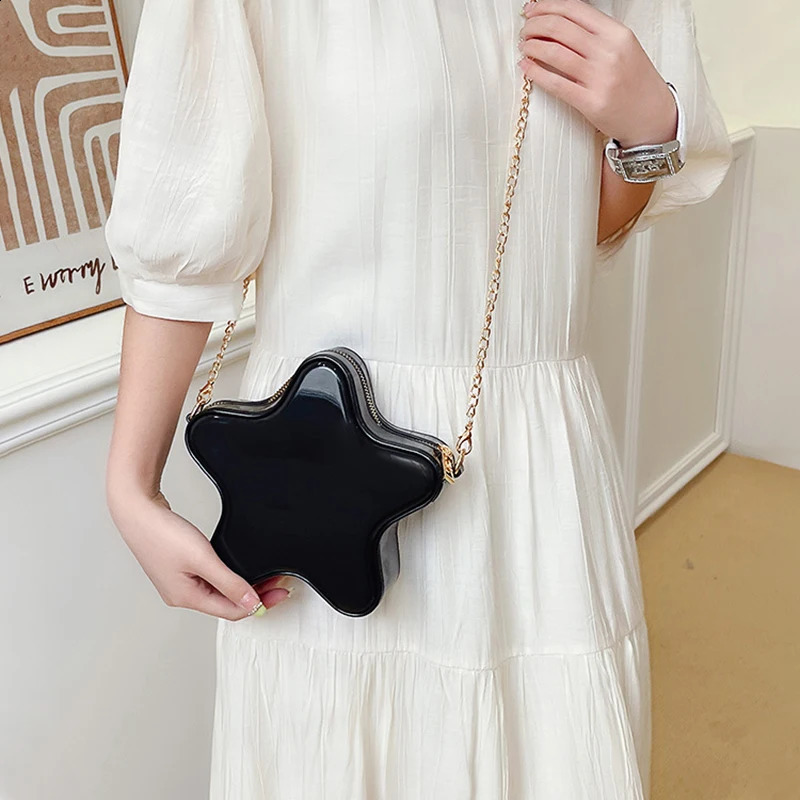 Cute er Shoulder Bag Womens Star Shape Casual Candy Color Female Small Crossbody Bag Handbags for Women Girls 2025 251023