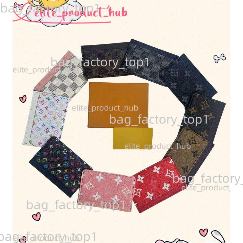 Designer Wallet Luxury Card Holder Men And Women Credit Card Clip Passport Genuine Leather Wallet Louily Vuittonbagly Louiesly Vuittones Wallets Lves Wallet 73A