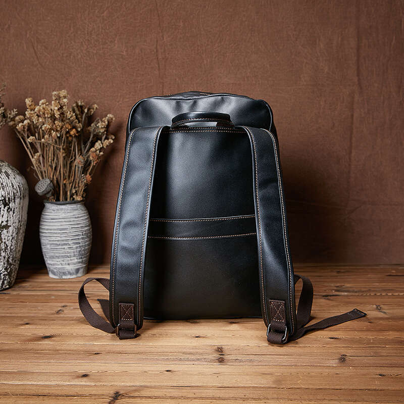 Genuine Leather Business Men S Top Layer Cowhide Travel Large Capacity Casual Trendy Simple Laptop Backpack High Quality