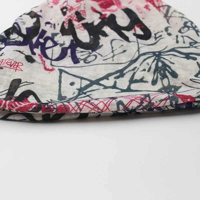 New Fashion Wen Summer tter Hat Fa Floral Warm Hat Scarf Autumn Girl Spring Beanie Bonnet Dance BeaniesW251023