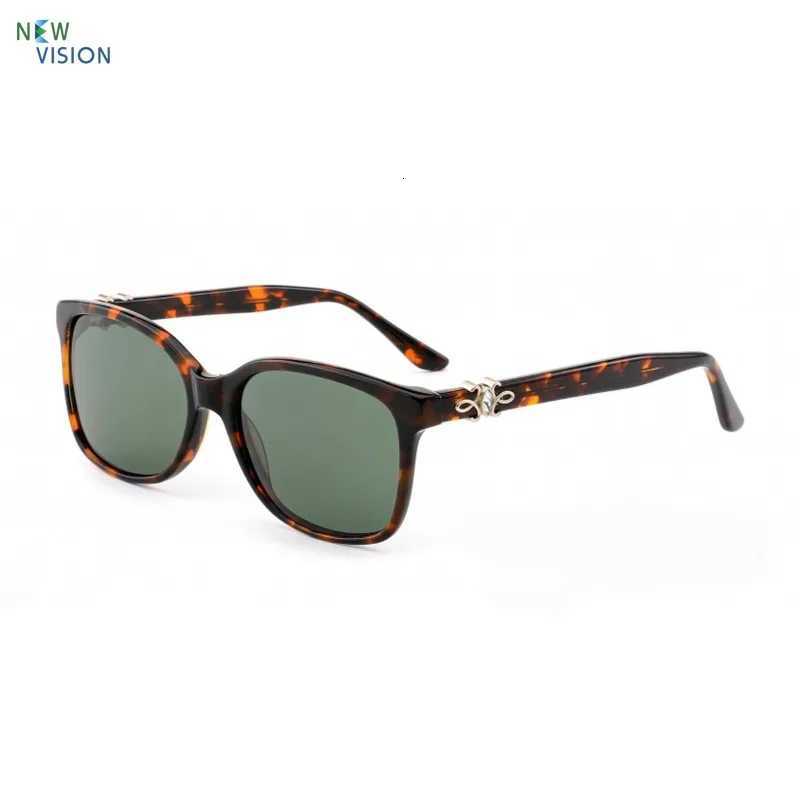 New Acetate Sunglasses Square Tortoiseshell Women Versatile Retro Fashion Classic Polarized Fishing Driving Sun Glasses MenW251023