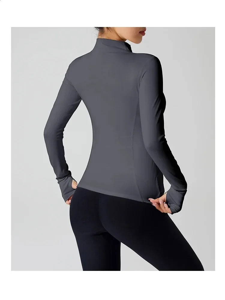 2025 Full Zipper Windproof Winter Outdoor Gym Fitness Coats Jackets 251018