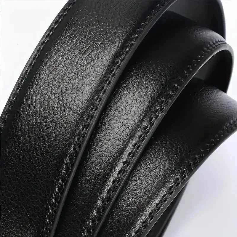 Mens belts Automatic buckle PU high quality leather for men Casual leather strap for jeansXJ251023