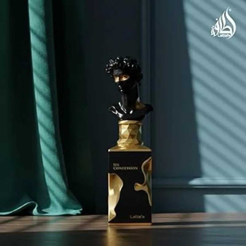 His Confession Eau de Parfum Spray 100ml Arab Perfumes Lasting Oriental Woody Pheromone Perfume Cologne for MenW251023