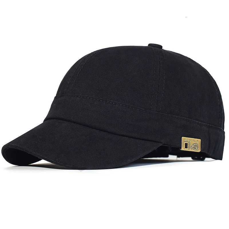 Short Brim Baseball Cotton Men Wen Soft Vintage Dad Hat Adjustab Trucker Sty Low Profi sW251023