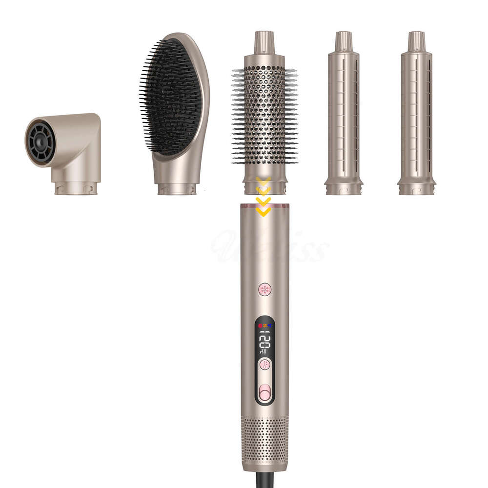 Well Known Brand Designer High Power Speed Hot Air Brush Anion Brushless Portable Hair Dryer Straightener Mm Curly Efficiency Style