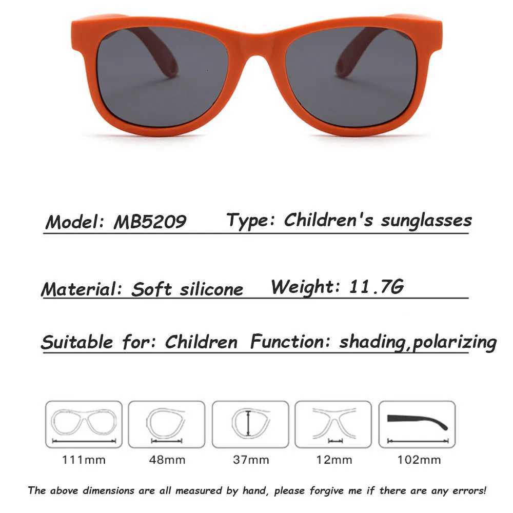 KLASSNUM Newborns Kids Sunglasses Polarized Lens Flexible Frame Baby 024 Months Sun Glasses With Strap Infant Boy Girls ShadesW251023