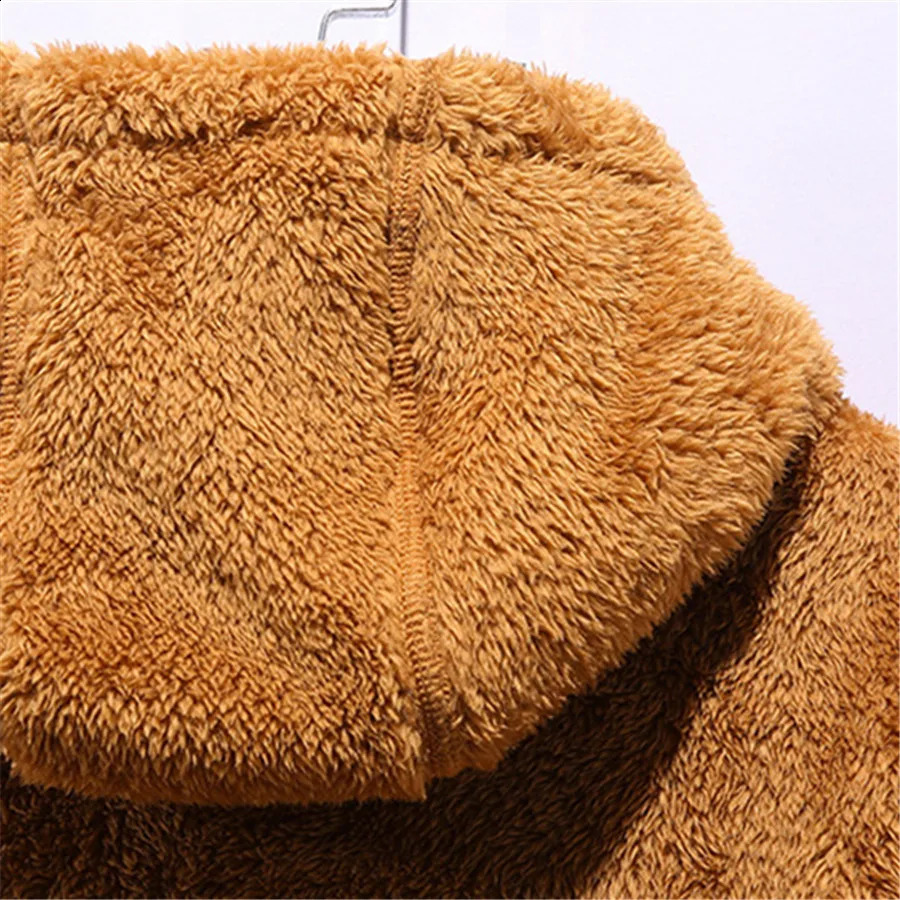 2026 Mens Casual Fleece Jacket Fashion Thick Warm Hooded Cardigan Loose Sweatshirt Men Winter Furry Coats Big Size 8XL 251023