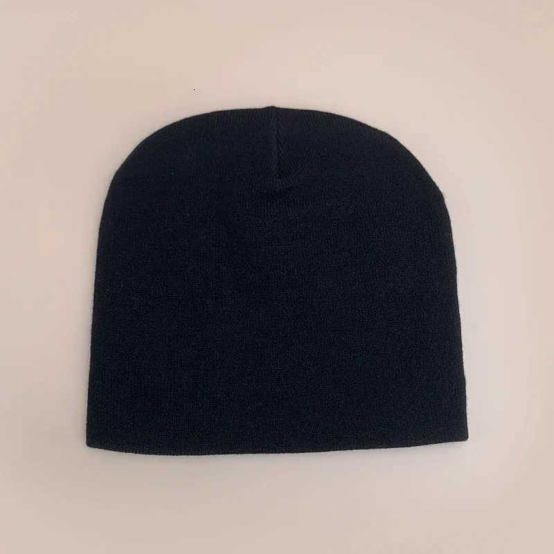 American Street Letter Jacquard Knitted Hats Autumn and Winter New Personal Warm Color Block Versatile Hip Hop Fashion BeaniesXJ251023