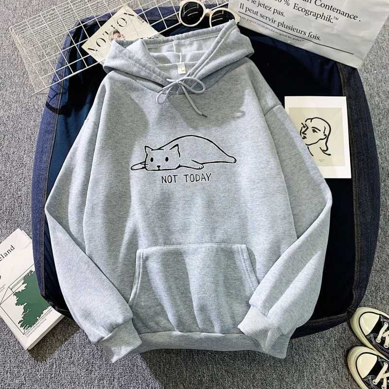 2025Fashion Trend Fleece Hoodie Sweatshirt Unisex Autumn Winter Couple Loose Comfortable SportswearT251023
