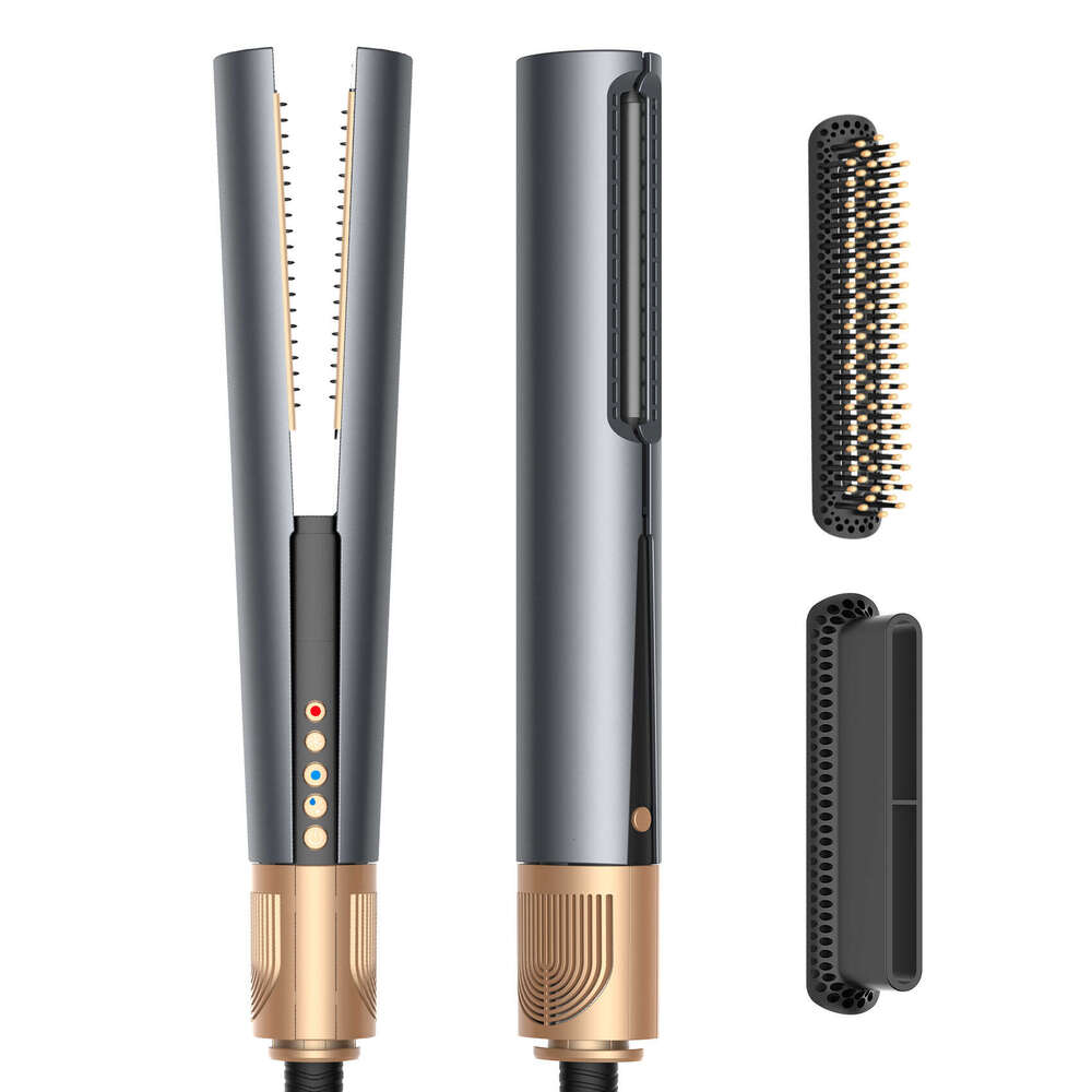 Brand Designer New Product Multifunctional High Speed Power Noise Reduction Constant Temperature Travel Home Straight Hair Curling Iron Integrated Dev