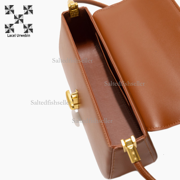 Lacel Urwebin Designer High-end Women's Handbag With Metal Snap Flap And Stick Bag New Fashion Trend Brand Versatile Suede Shoulder Bag Version S