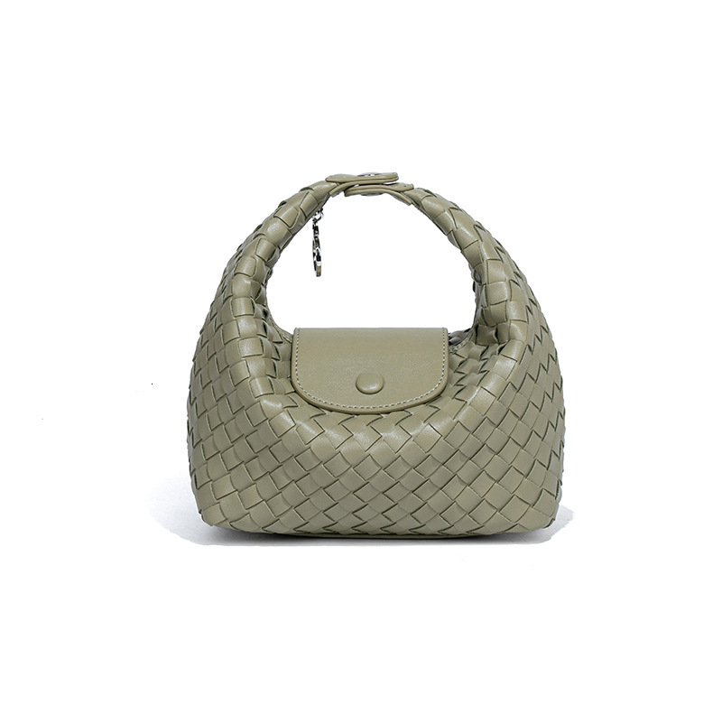 Luxury Brand Designer Bag Bag For Women Dragon Embroidered Bag 2025 Spring Summer New Woven Bag Single Shoulder Crossbody Handbag Crescent Bag Dumplin