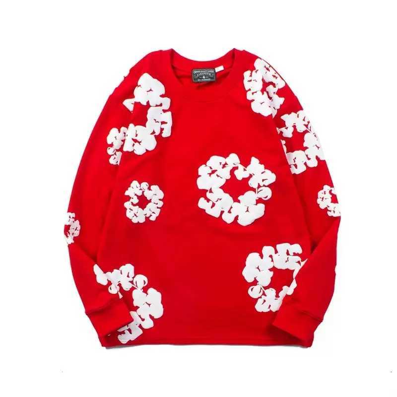 2025 New Fashion Hoodie Cross Border European and American Hot Selling Cotton Foam Printed Tears Hoodie Mens and Womens HoodieXJ251023