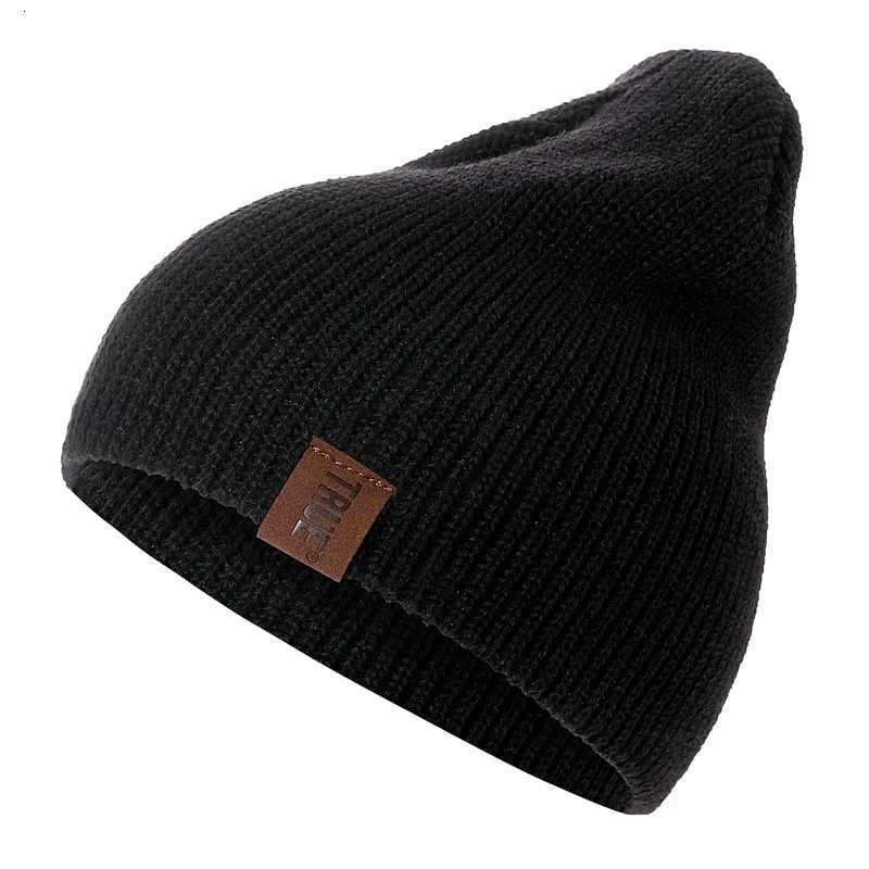 Unisex Classic Hat Casual Beanie Hat Men Women Basic Knitted Winter Hat Streetwear Beanie CapXJ251023
