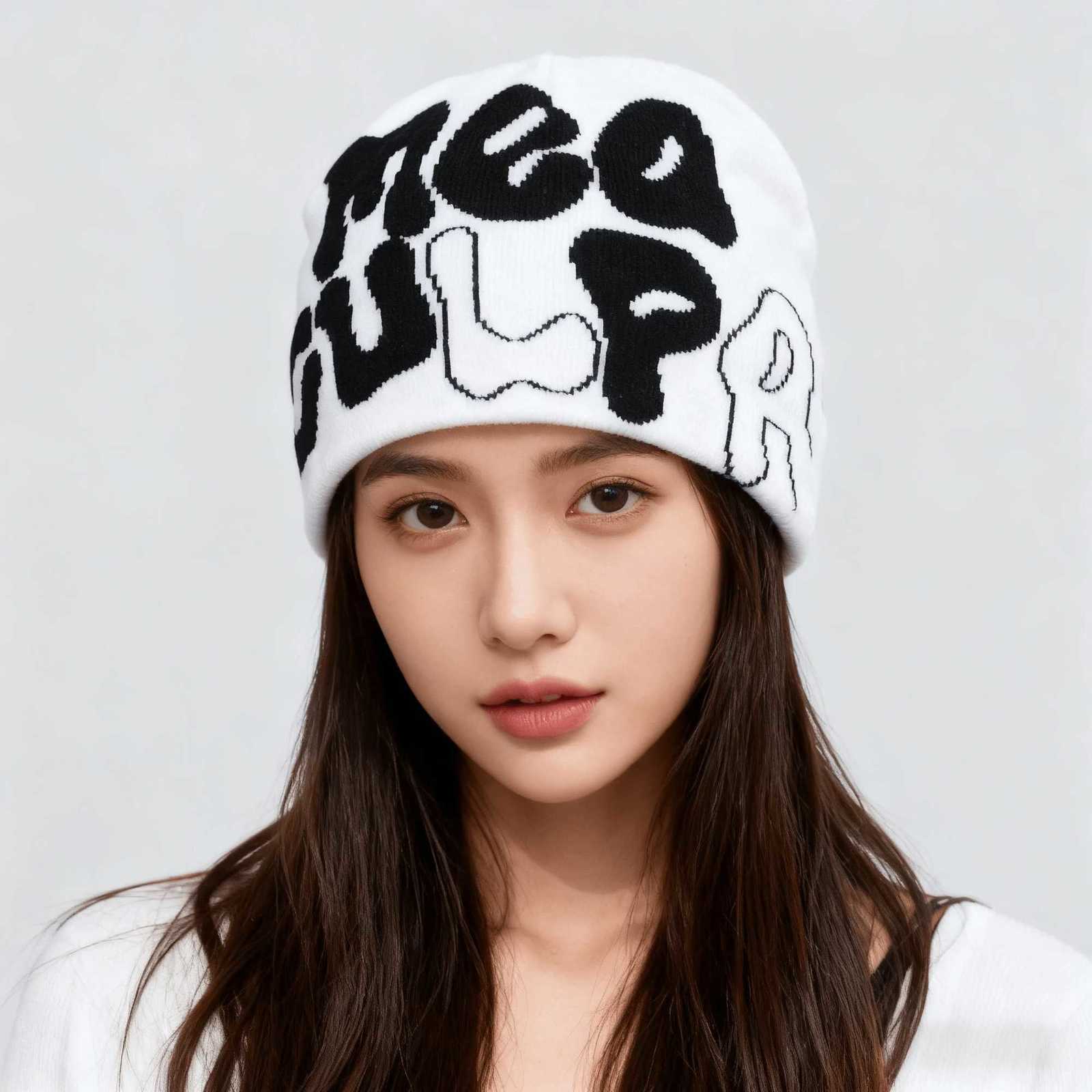 MEA Culpa Beanie Knitted Hat Y2K Fashion Street Style Soft and Stretchy for Mens Womens Warm Knitted HatXJ251023