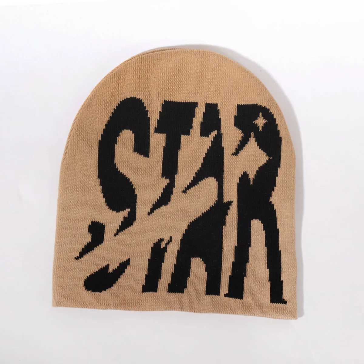 Cool Letter STAR Beanie Y2K Cap Men Women Autumn Winter Fashion Knitted Keep Warm Hat Unisex Outdoor Skiing Cap Cycling GiftXJ251023