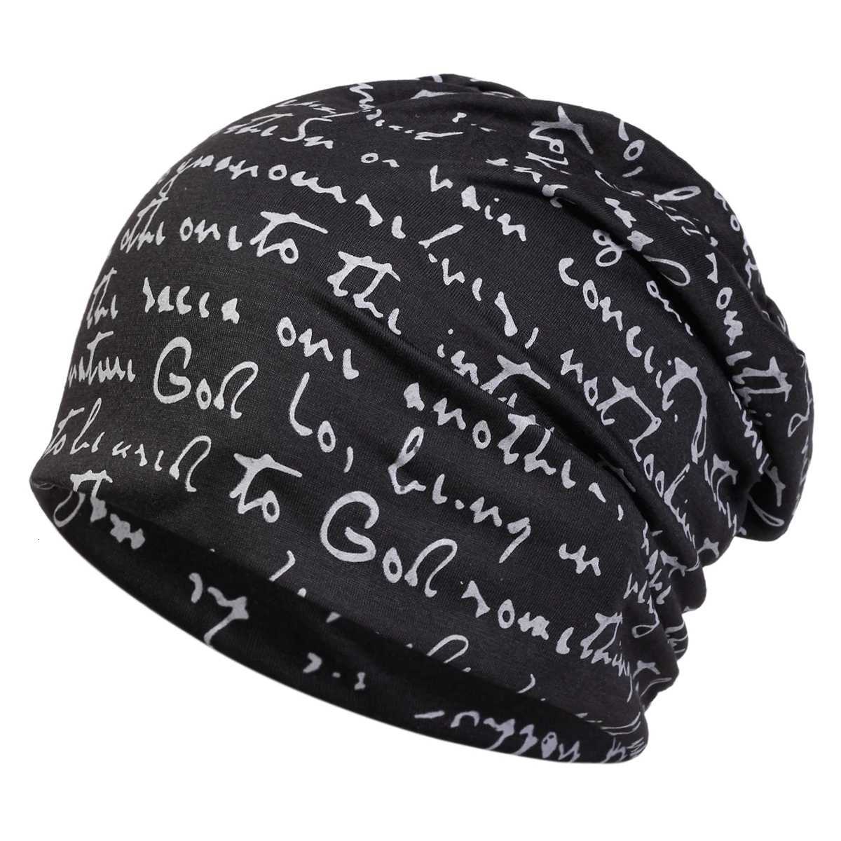 Unisex Letter Printing Beanies Hats Autumn and Winter Warm Head Cap Hip Hop Boy Girls Stacked HatsXJ251023
