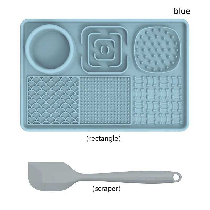 New pet licking pad pet food utensils dog slow food cushion place cushion suction cup slow food cushion dog licking pad Y251023