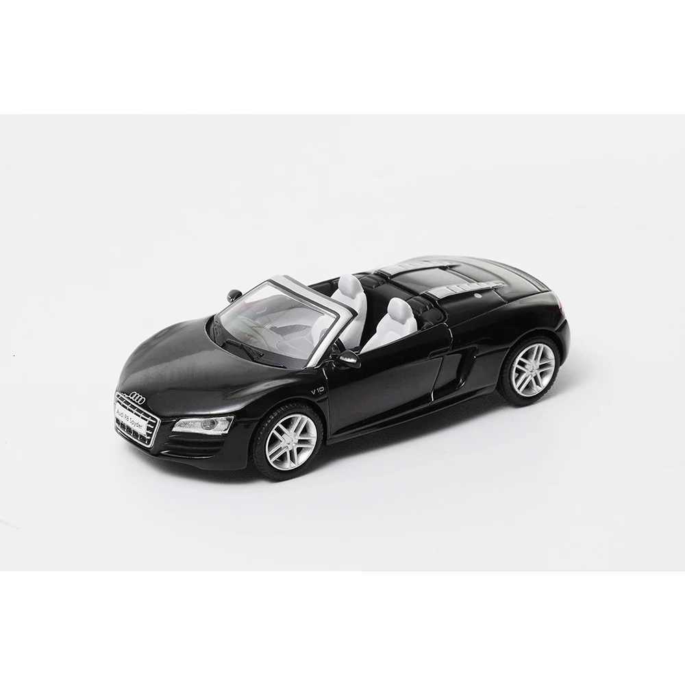 DCT 164 R8 Left rudder Model Convertible Alloy Car Model Diecast Collectible Sports Car Collection Toy Station VehicleT251023