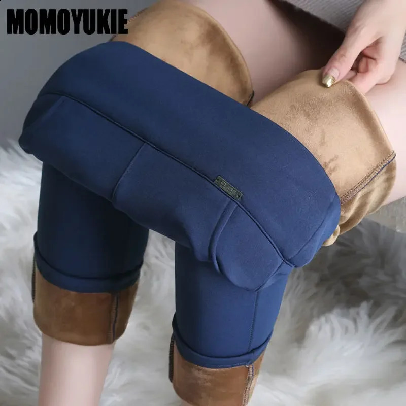 Womens Winter Warm Leggings thick women pants clothing Legging Leggins High Waist Skinny Trousers in outerwear 251022