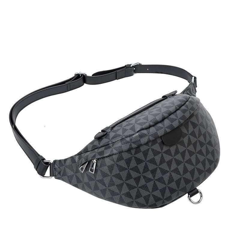 Designer Bags Light Waist Pack Women's New Fashion Large Capacity Printed Crossbody Chest Bag Free Labubu Pendant As A Gift