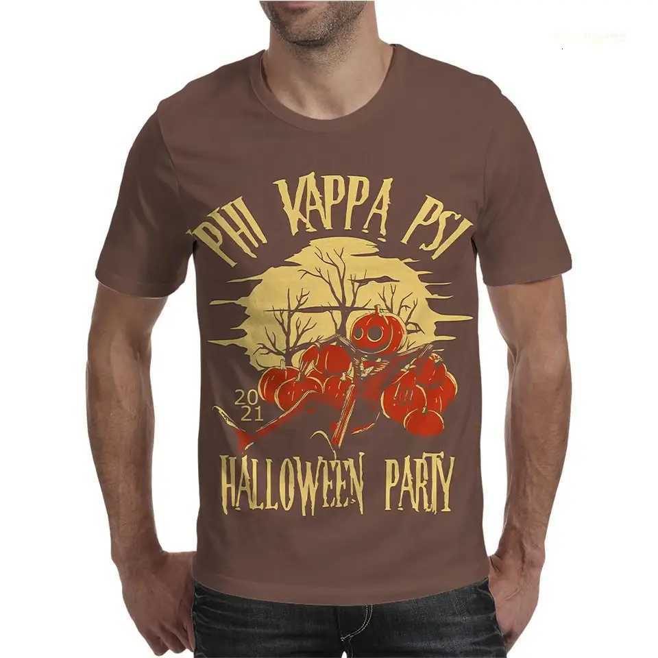 Halloween Pumpkin Lantern 3D Printed Tshirts Horror Halloween Theme Party Short Sleeve Tops Mens And Womens Casual T ShirtsXJ251023