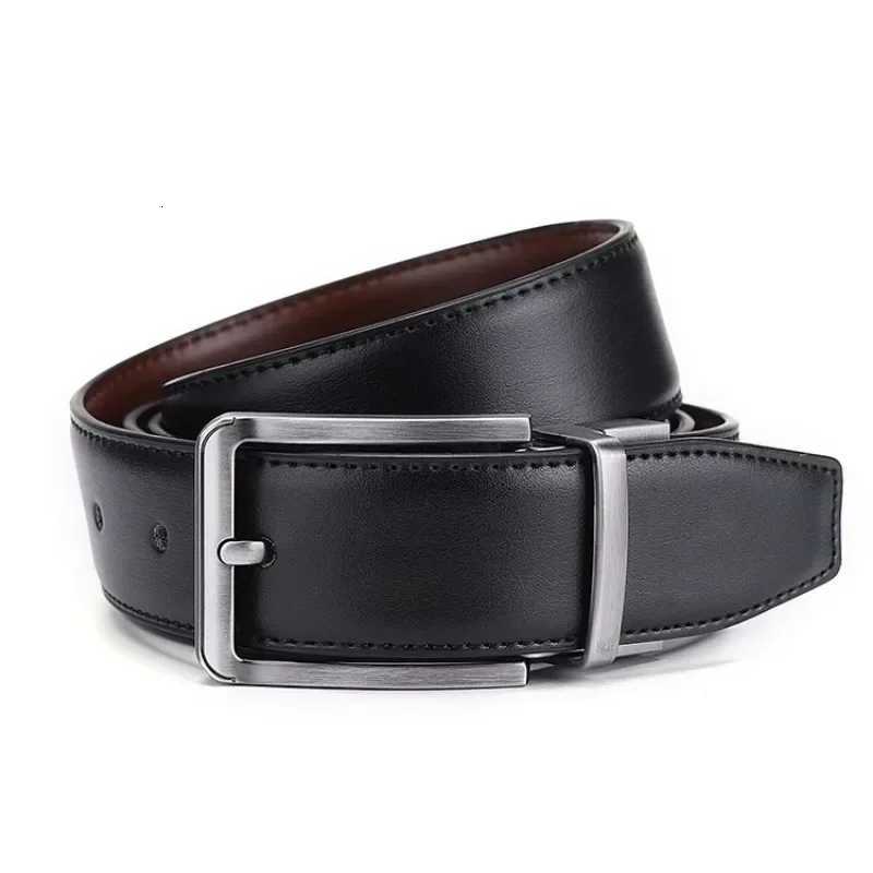 Belt for Men Business Doublesided Alloy Pin Buckle Belt for Jeans Casual Waist Belt JeansXJ251023