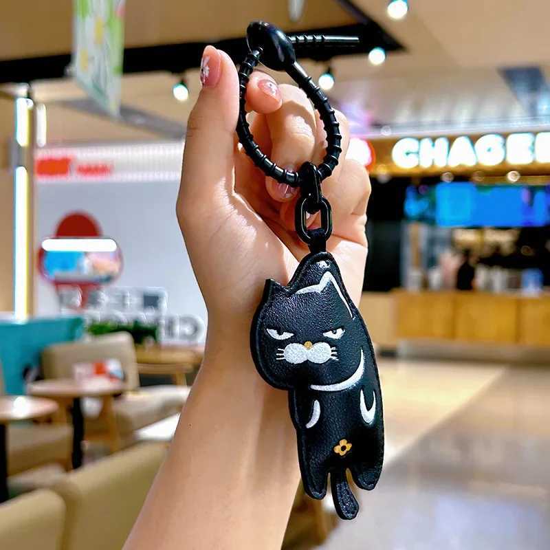 Bag Charms Luxury Bag Chain Black cat Pendant for Bag Women Handbag Purse Keychain Man Backpack Wallet Decoration Z251023
