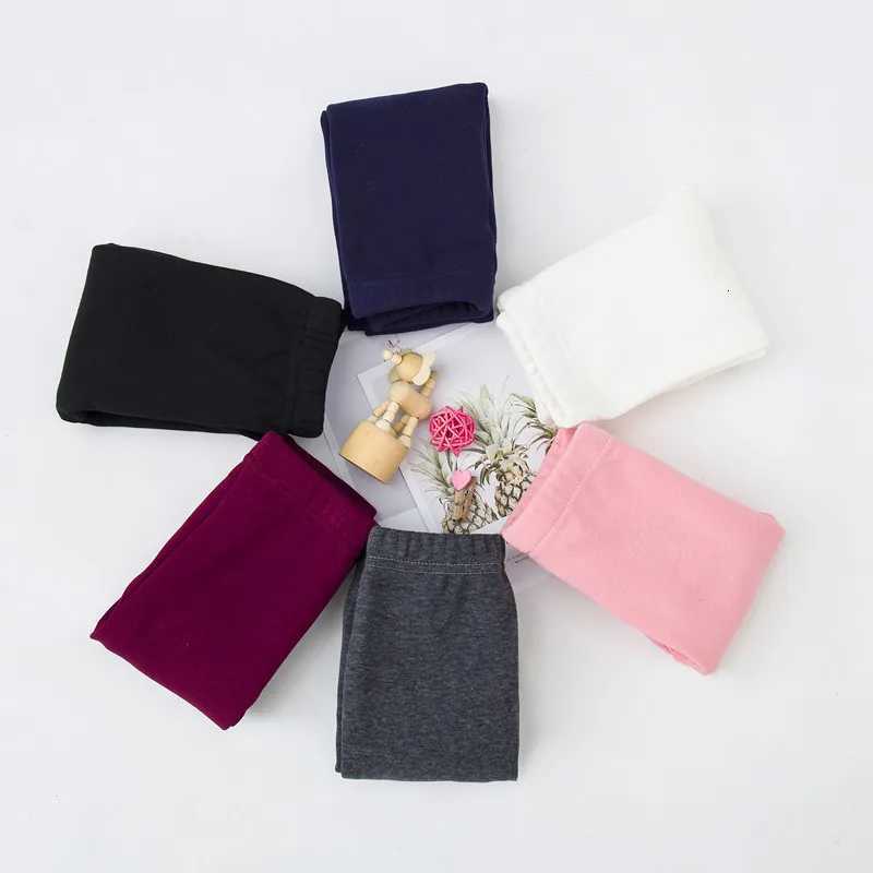 Kids Pant Autumn Winter Cotton Girls Warm Leggings Children Thicken Trousers Baby Girl Slim Plus Velvet Pants Girls ClothesT251024