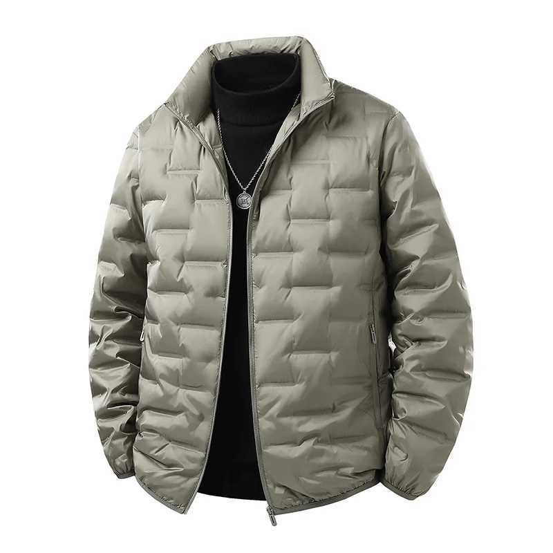 Winter Men White Duck Down Jacket Coat Men Waterproof Windproof Warm Loose Jacket Man Multi Pocket Ultralight Windbreaker Jacket Z251024