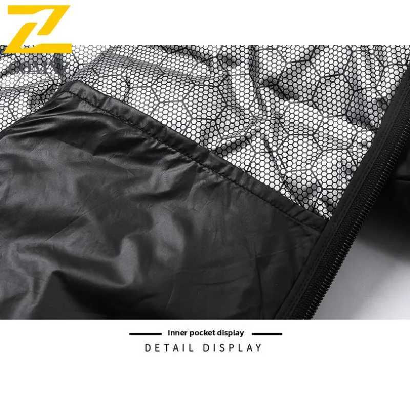 COMXZ Winter Jacket Graphene Heating Thickened Windproof Stand Collar Travel Padding Coat Street Warm Puffer Jacket Men Clothing Z251024