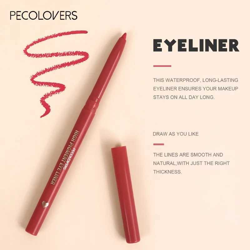 1PC Waterproof Silky Colored Eyeliner Pen Easy To Slide Rich in Color Antismudge Suitable for Music Festivals PartiesL251024